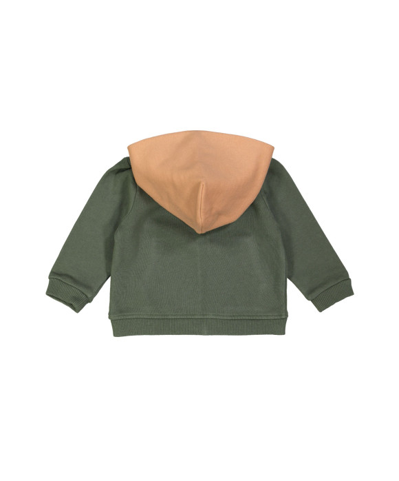 gilet kap mini tricolor kaki