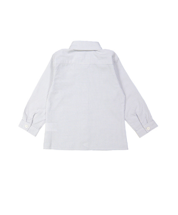 Shirt checks blue