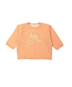 Sweater hello peach melange