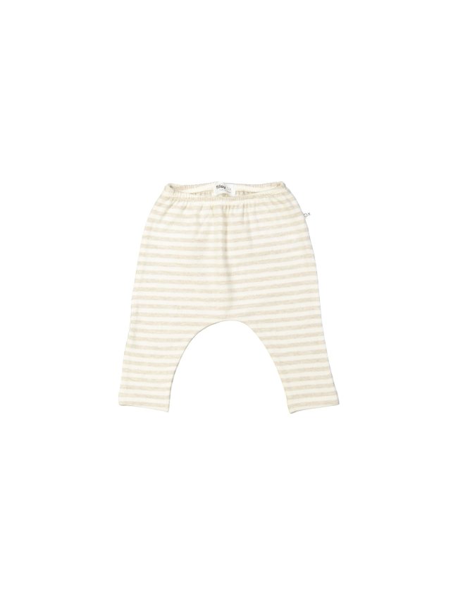 Pants stripe beige
