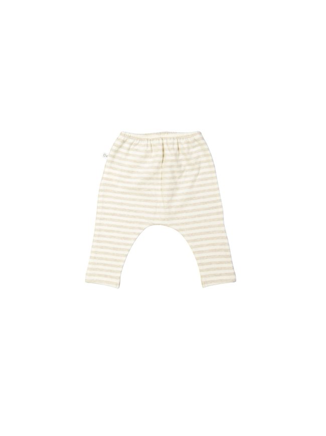 Pants stripe beige