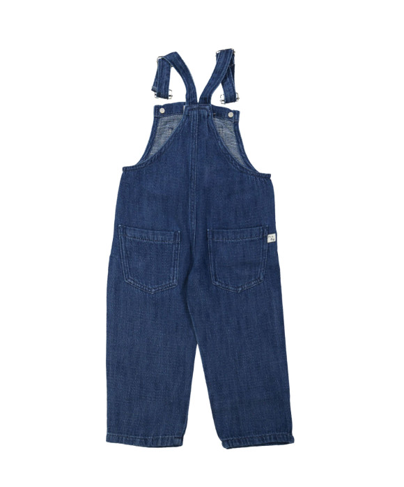 Jeans overalls stone wash blue