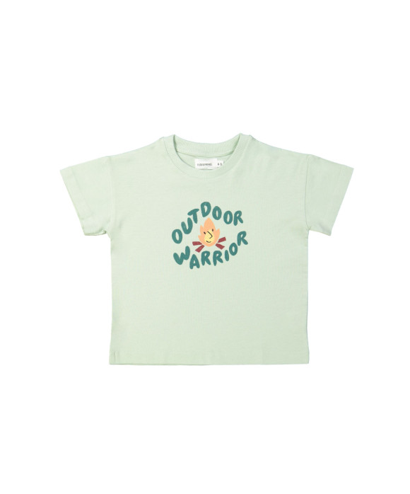 T-shirt outdoor warrior aqua