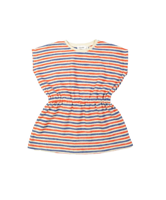 Dress stripe red blue