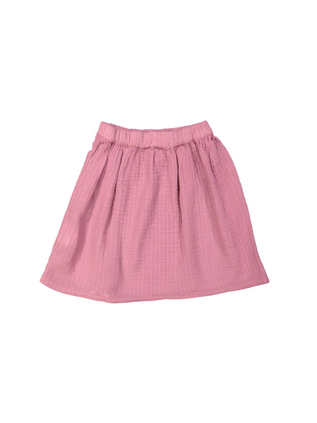 Skirt midi bright pink
