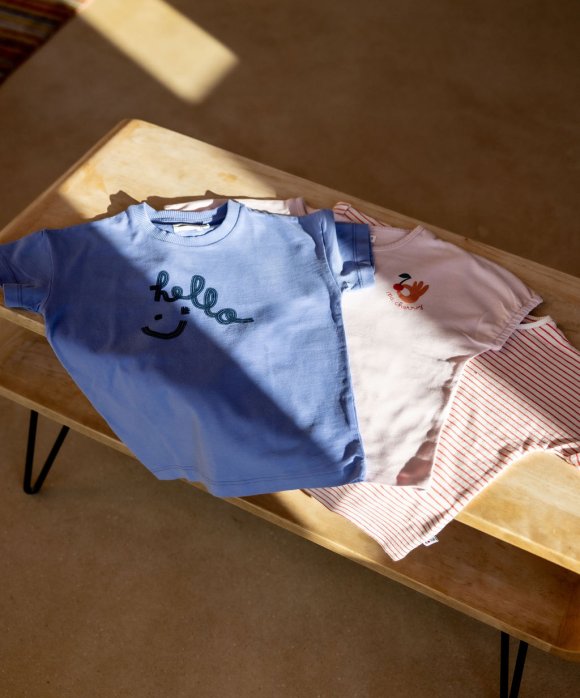 T-shirt cherry light pink