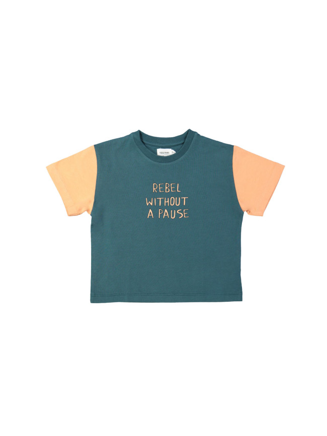 T-shirt rebel petrol