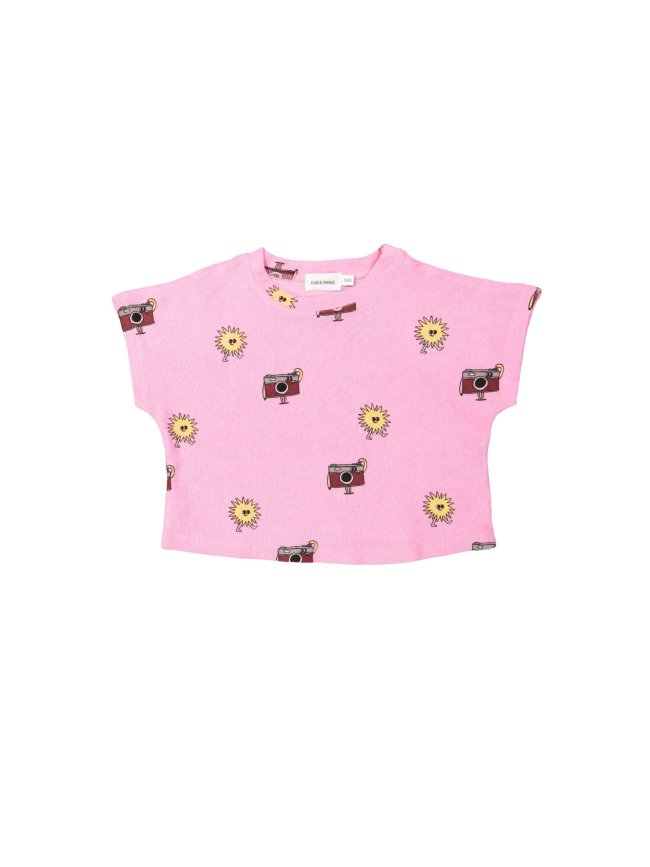 T-shirt sponge sunny kodak pink