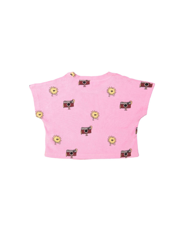 T-shirt sponge sunny kodak pink