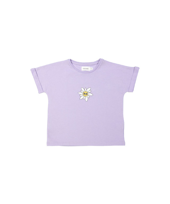 T-shirt edelweiss lilac