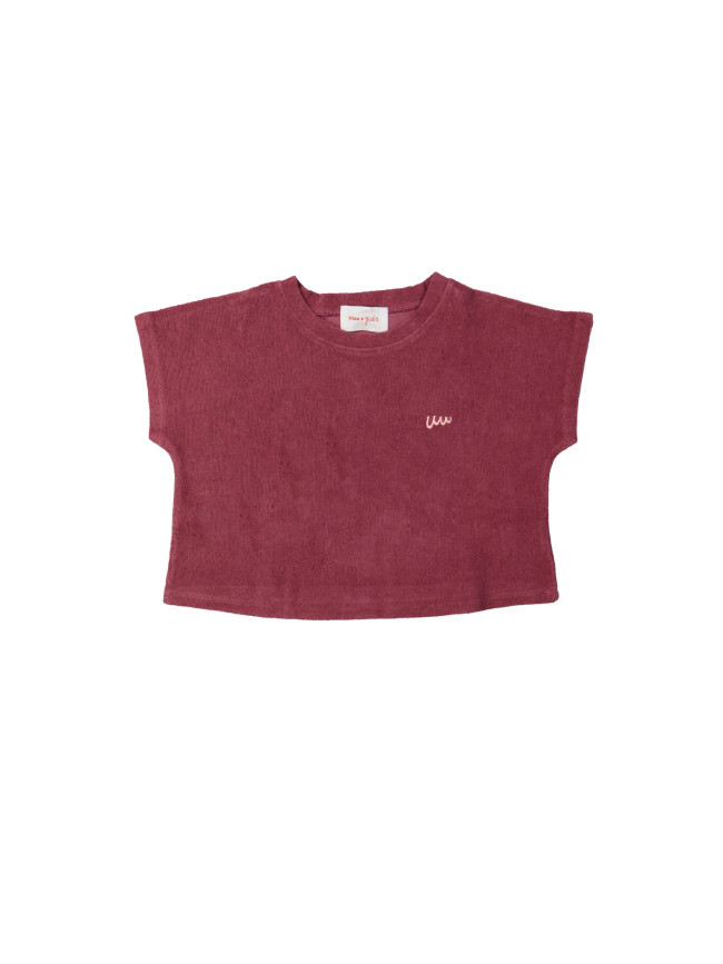 T-shirt sponge WW burgundy