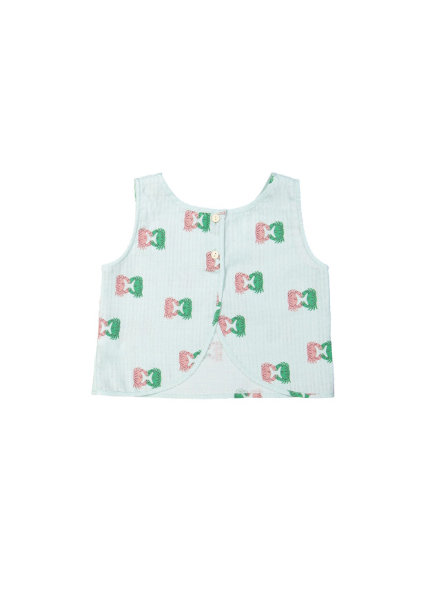 Top crab aqua