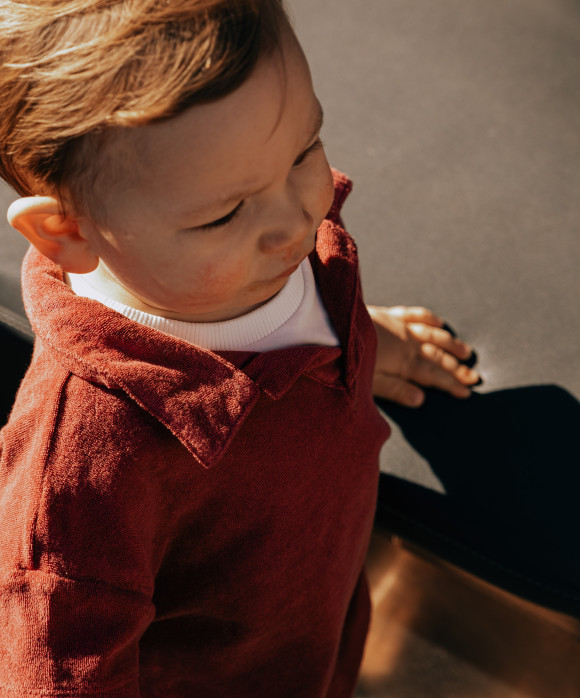 Polo sponge WW burgundy