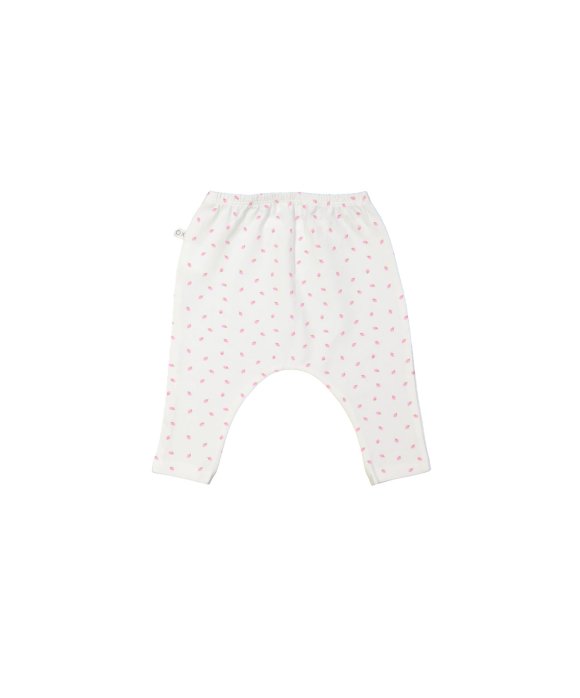 Pants strawberry white