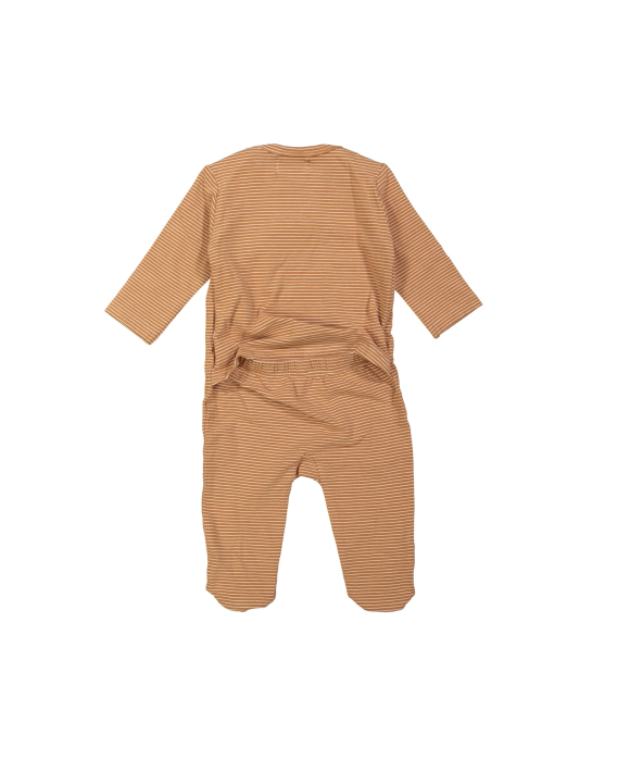 Pyjamas stripe sun light brown