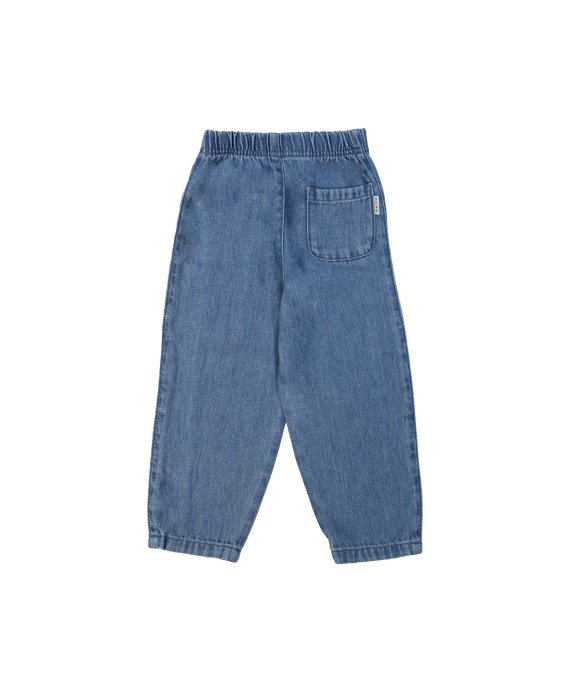Jeans balloon stone bleach
