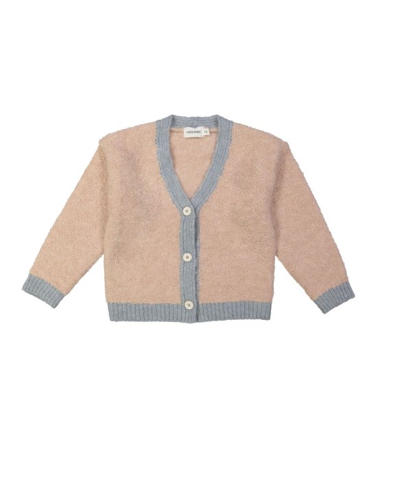 Gilet knit light pink