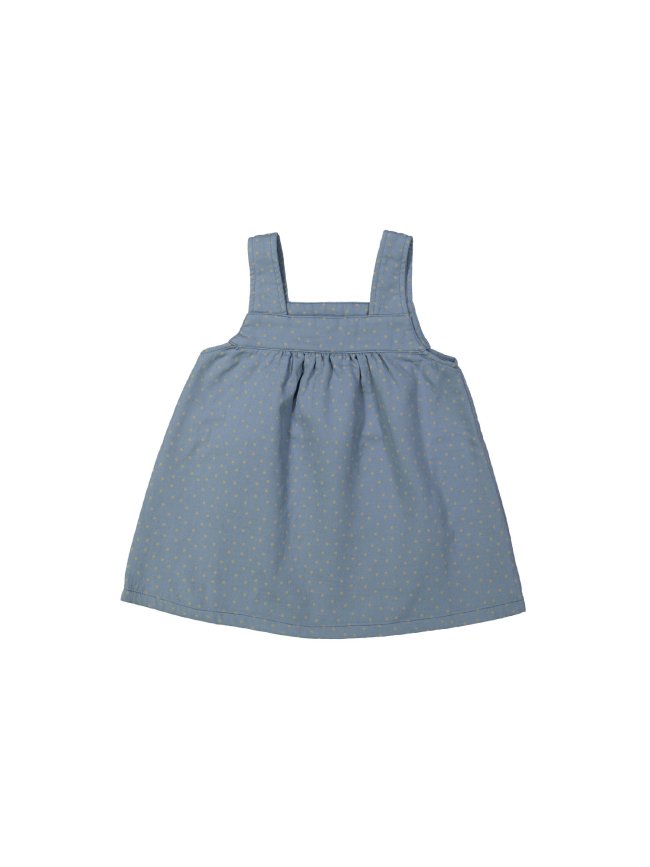 Dress dots gray-blue
