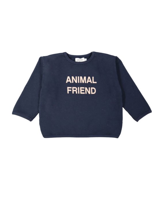 Sweater animal friend dark blue