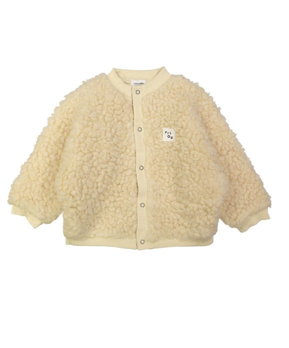 Gilet teddy beige