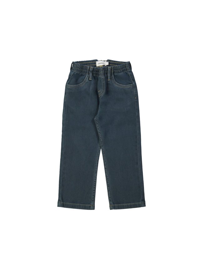 Jeans regular elastic petrol