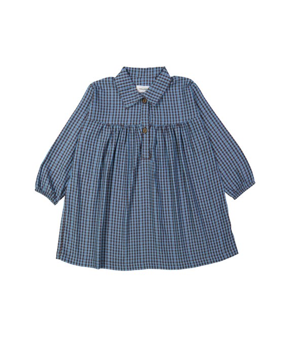 Dress checks blue