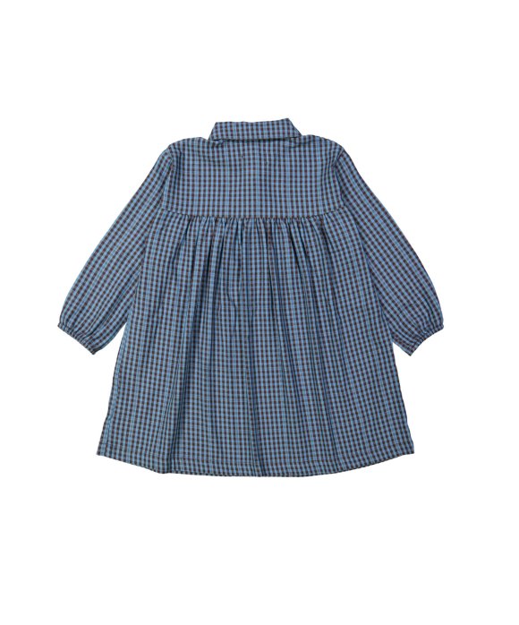 Dress checks blue