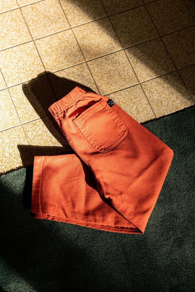 Pants balloon rust