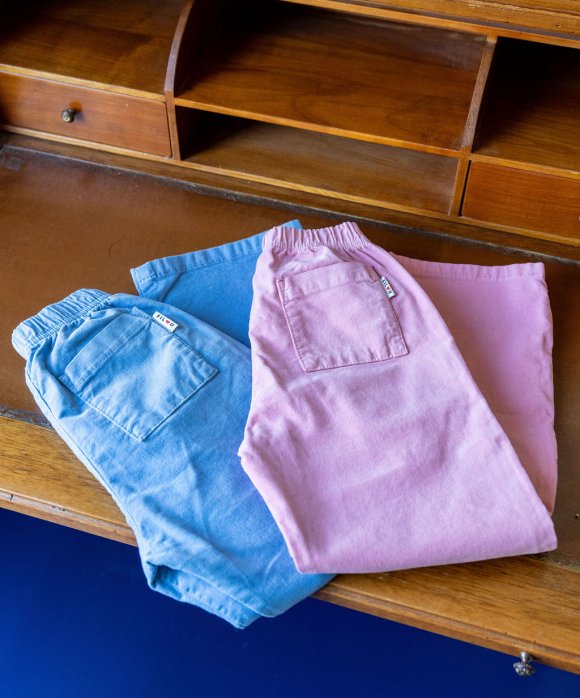Pants velvet blue