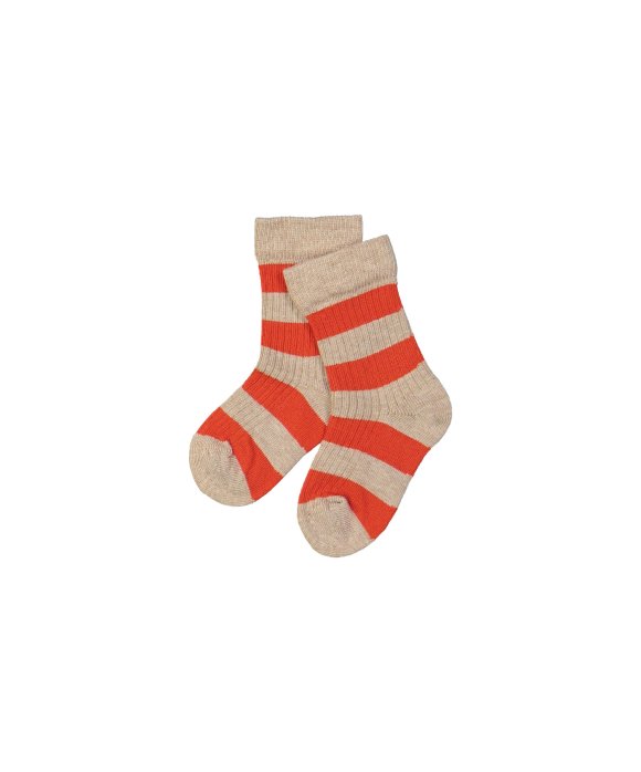 Sock stripe orange