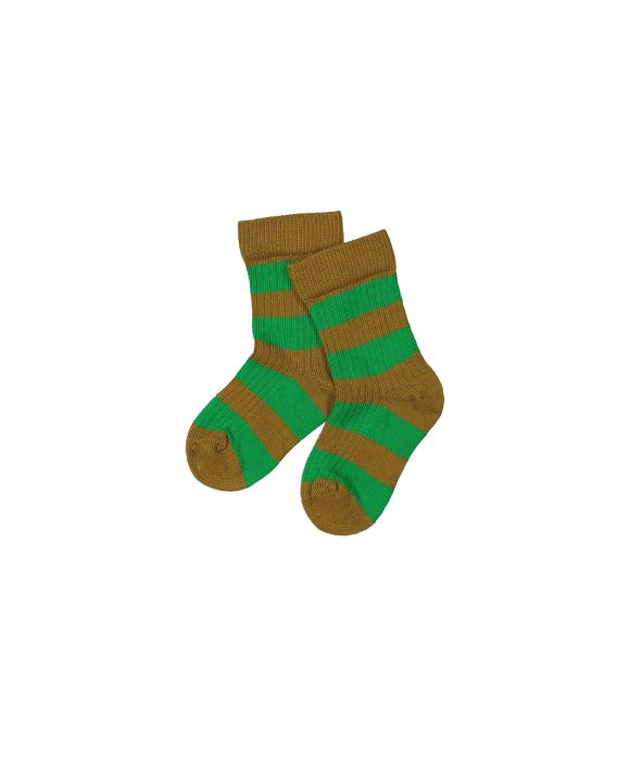 Sock stripe bright green