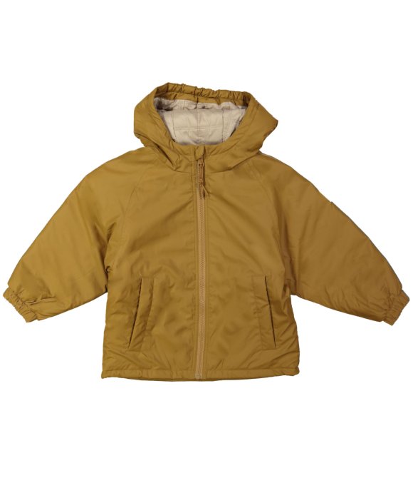 Winter coat mustard