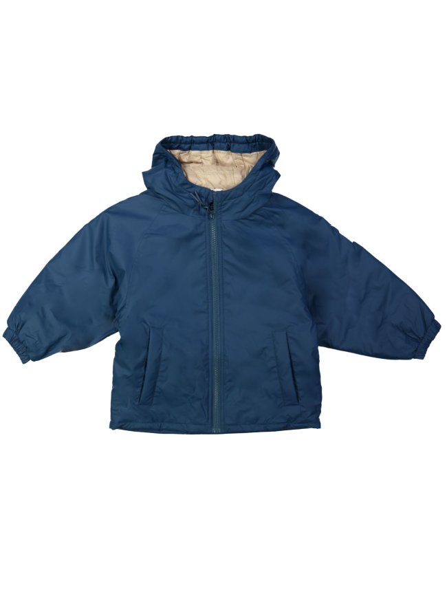 Winter coat gray-blue
