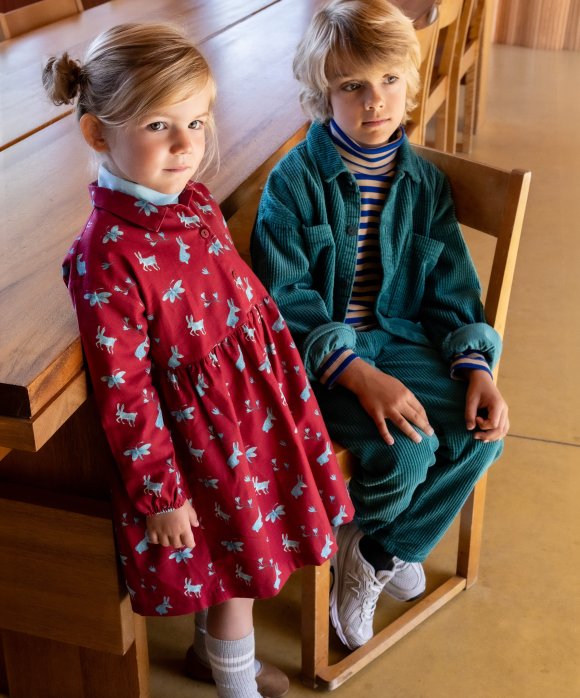 Dress rabbits red