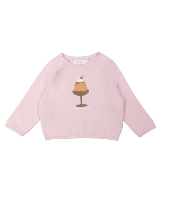 Sweater cherry old pink