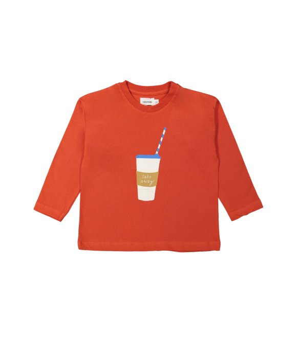 T-shirt take away orange