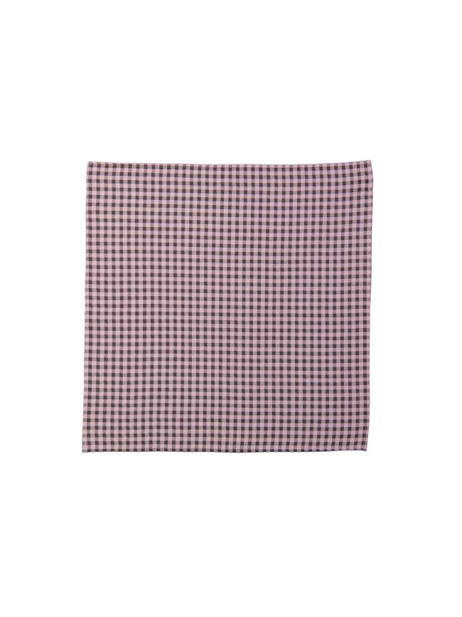 Scarf checks pink