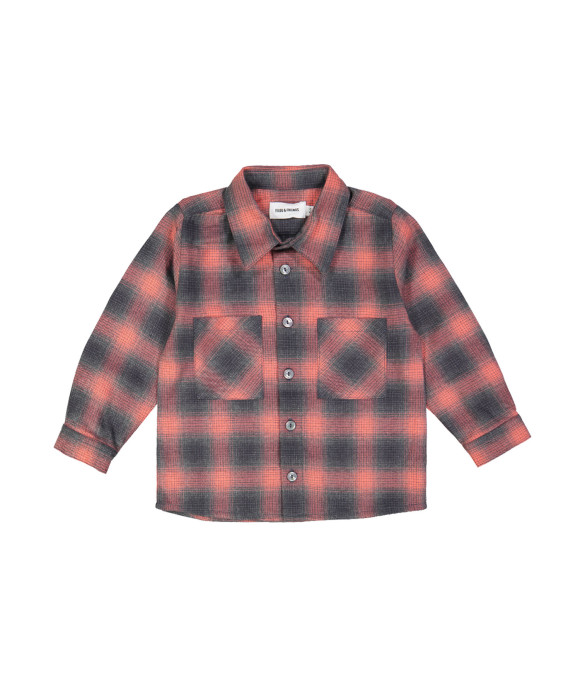 shirt degradé check red