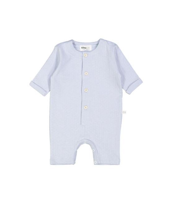 Playsuit ajour light blue