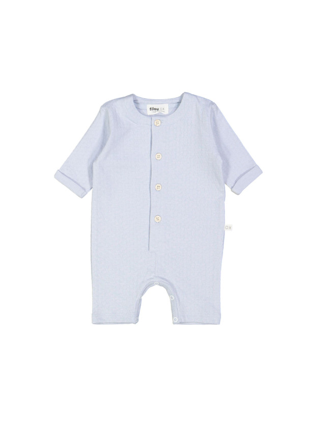 Playsuit ajour light blue