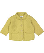 jacket matelassé yellow