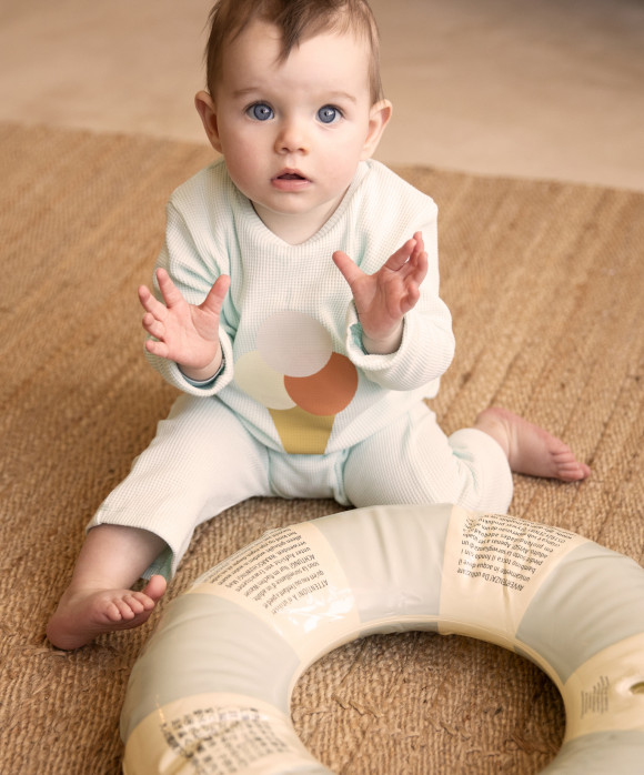 playsuit  waffle mint