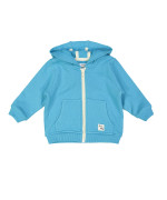 hooded cardigan mini dark turquoise