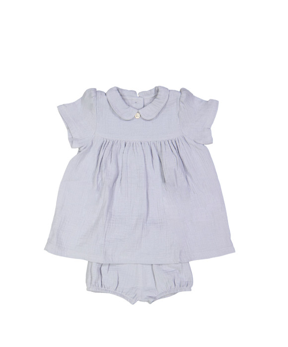 Dress & Bloomer tetra gray-blue