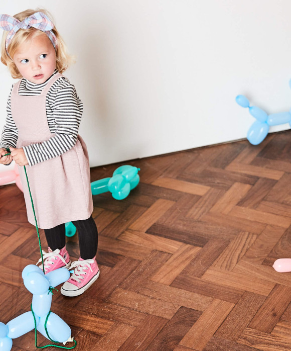 pull mini rib stripe grey