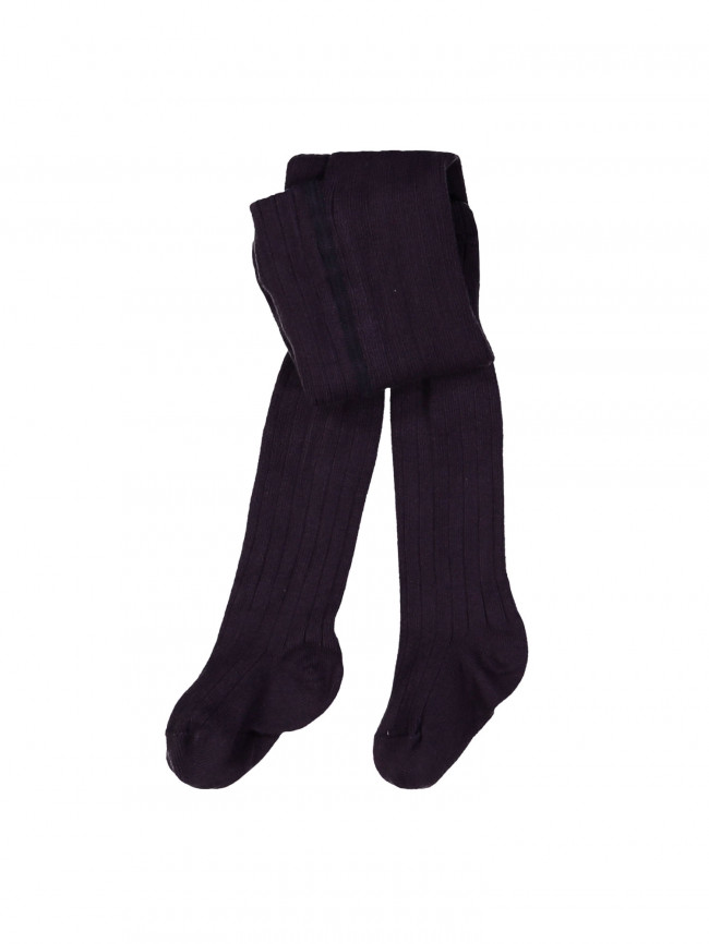 rib collants aubergine