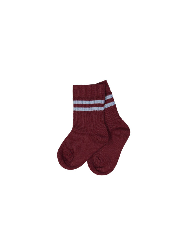 stocking stripe reddish brown