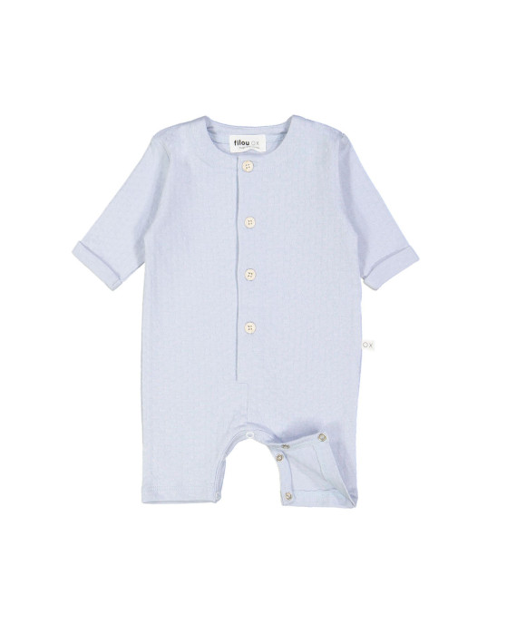 Playsuit ajour light blue