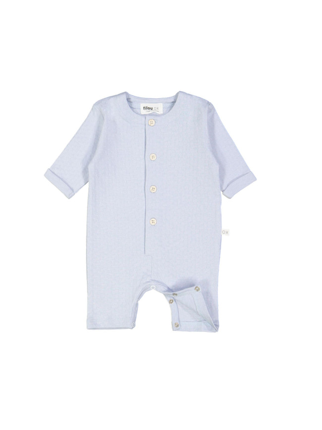 Playsuit ajour light blue