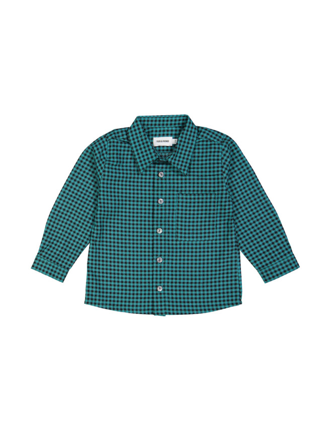 shirt check green